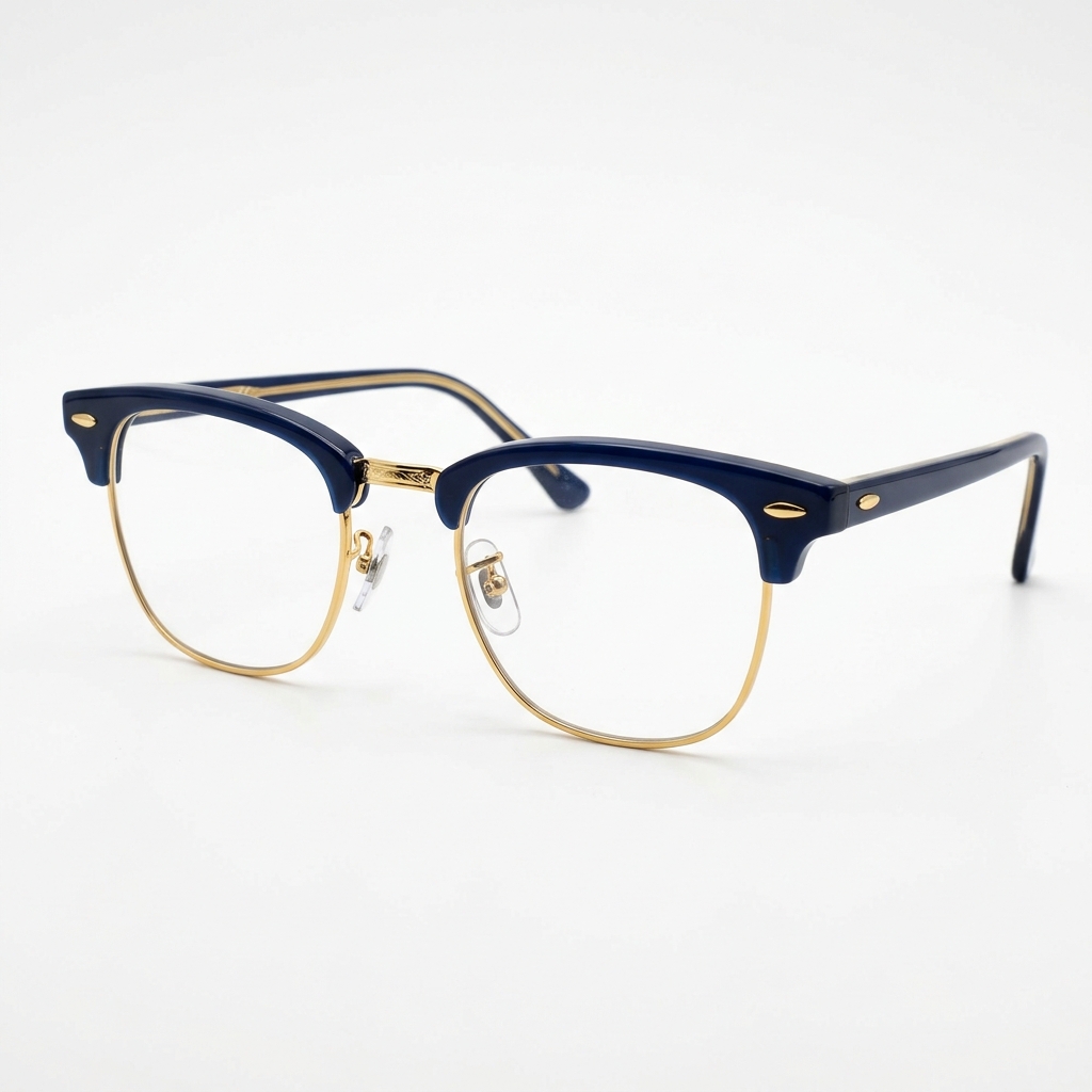 Ray-Ban Clubmaster Marine Gold